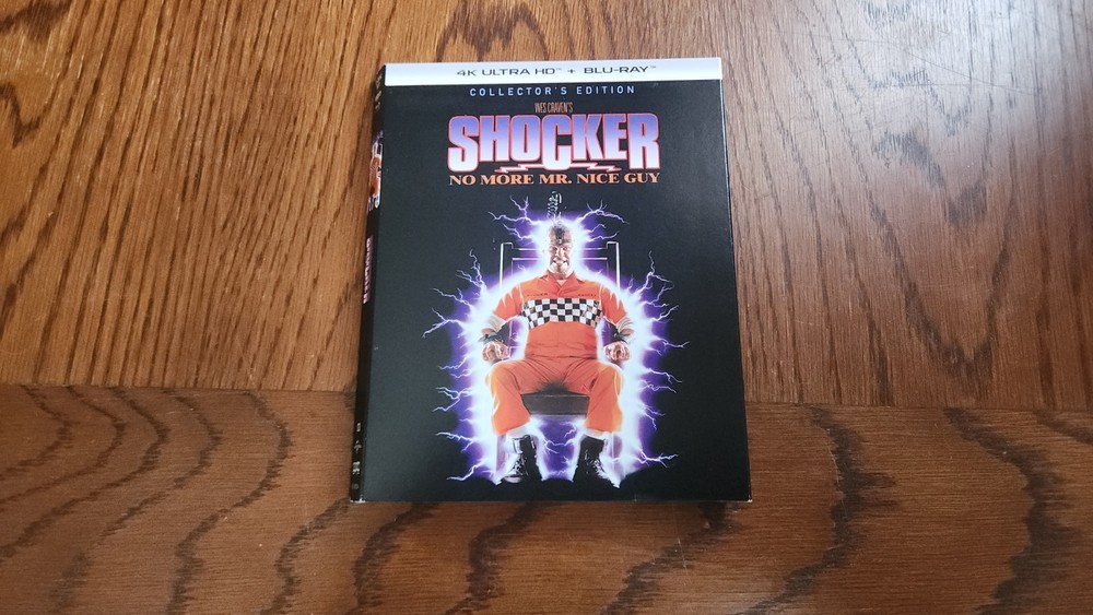 Shocker 4K Bluray Slipcover Only slipcase NO discs