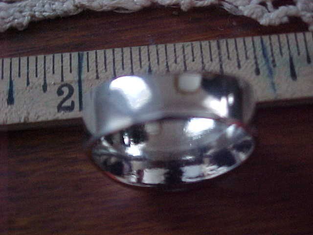 Classic Ford Car Blue V8 Chrome Ring Size #13 NOS Unique Logo Hi-Quality