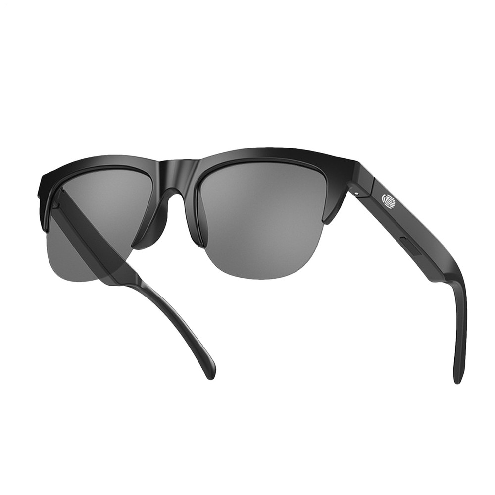 Smart Glasses Polarized Sunglass Audio Mic Speakers Bluetooth Call Remote Camera