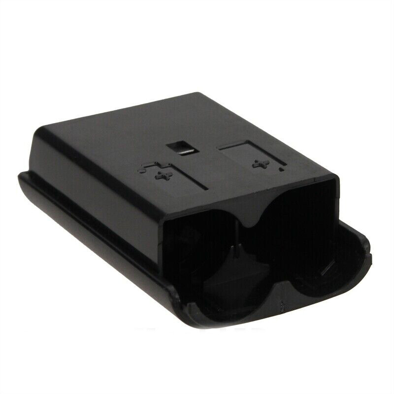 10pcs For Xbox 360 Controller Battery Cover Case Shell Pack - Black