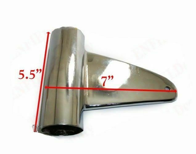 Fits Royal Enfield BSA Headlamp Brackets Chrome Plated