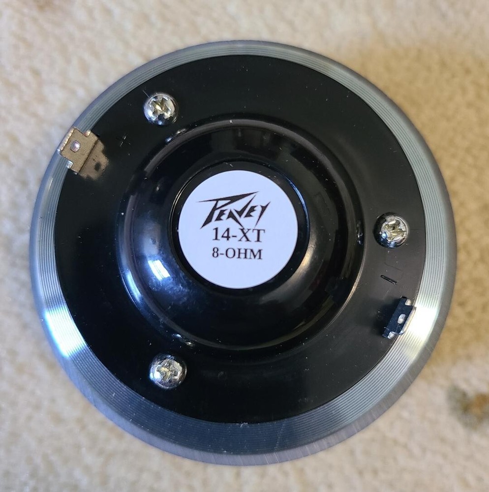 2 Pcs Replacement Compression Driver for Peavey 14XT NEW 8 OHMS.