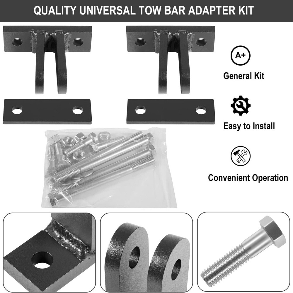 Replace for Blue Ox BX88230 Bolt-On Base Plate Tow Bar Adapter Bracket Kit Tool