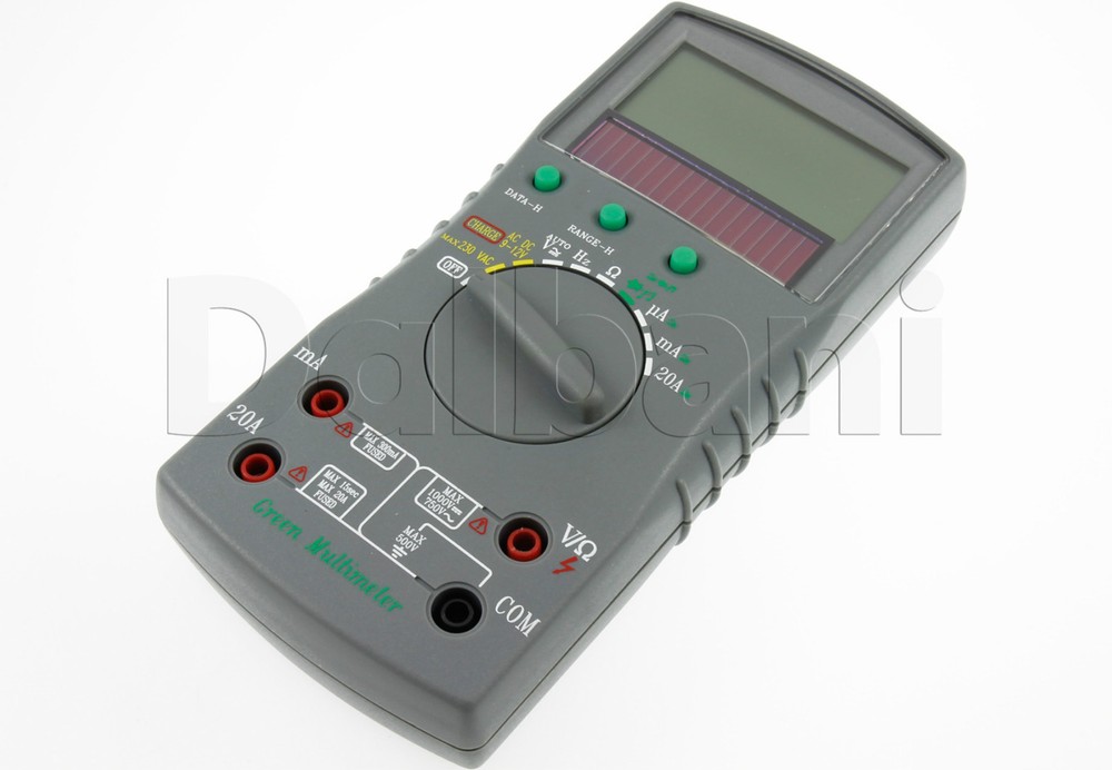 Digital Solar Multimeter Test Equipment