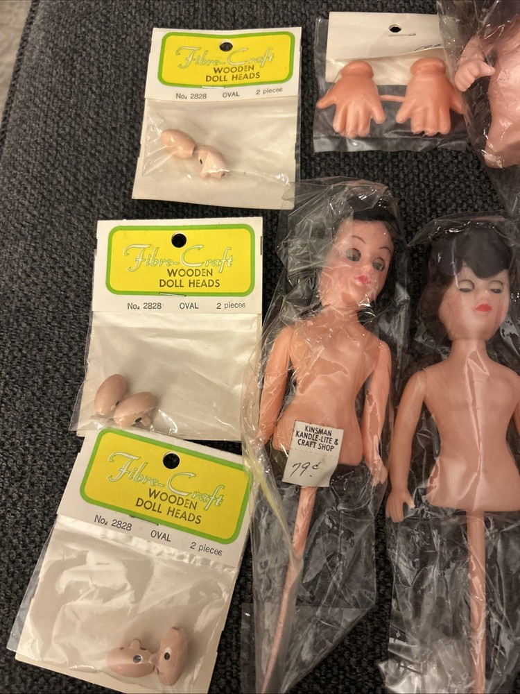 DOLL PART LOT NEW IN PACKAGE (B2)