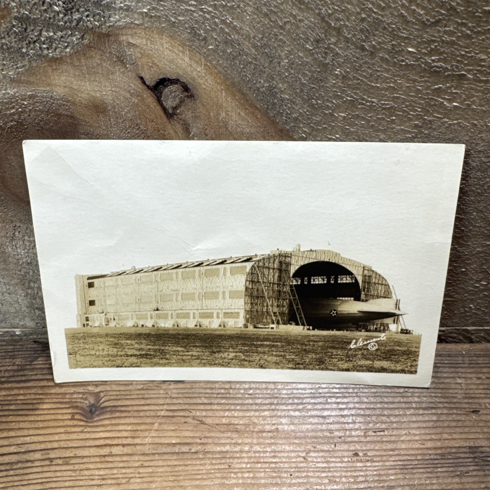 USA Aviation RPPC Postcard USS Shenandoah at Mast Zeppelin ZR-1 Airship Lot Of 3