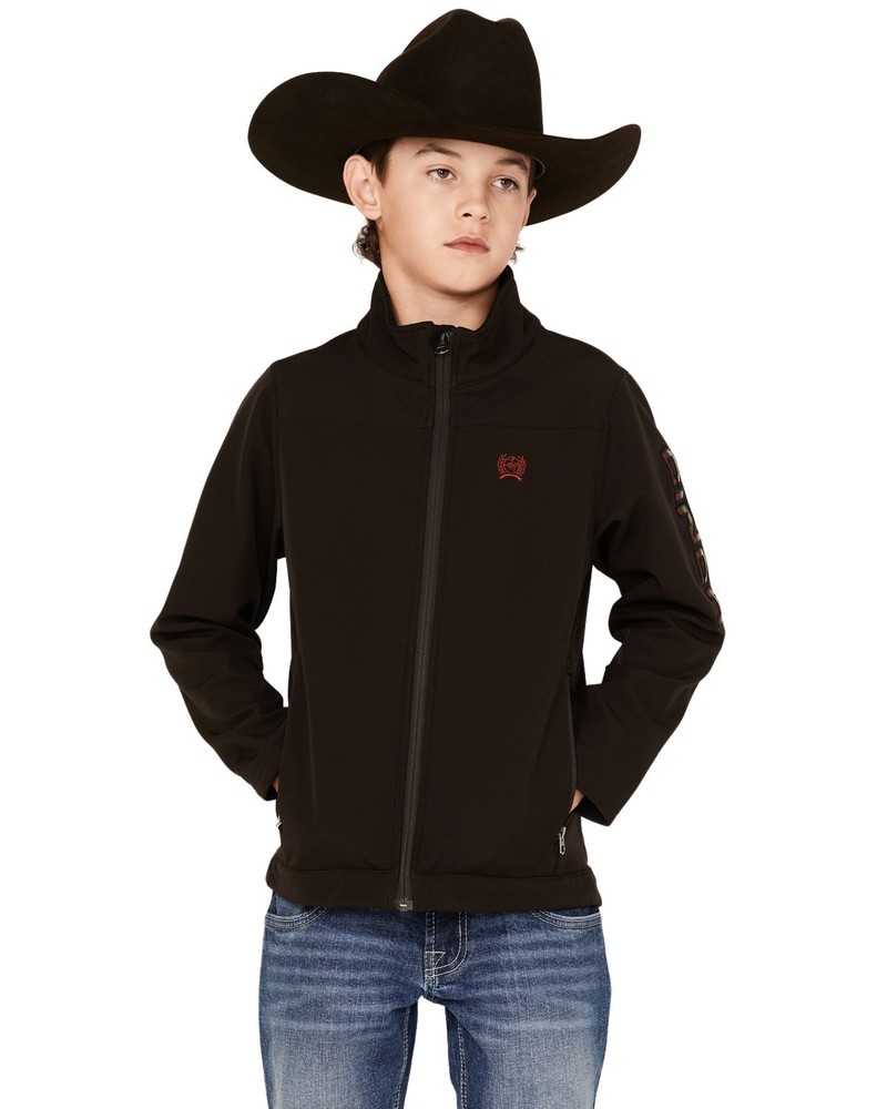 Cinch Boys' Logo Bonded Softshell Jacket - MWJ5070003