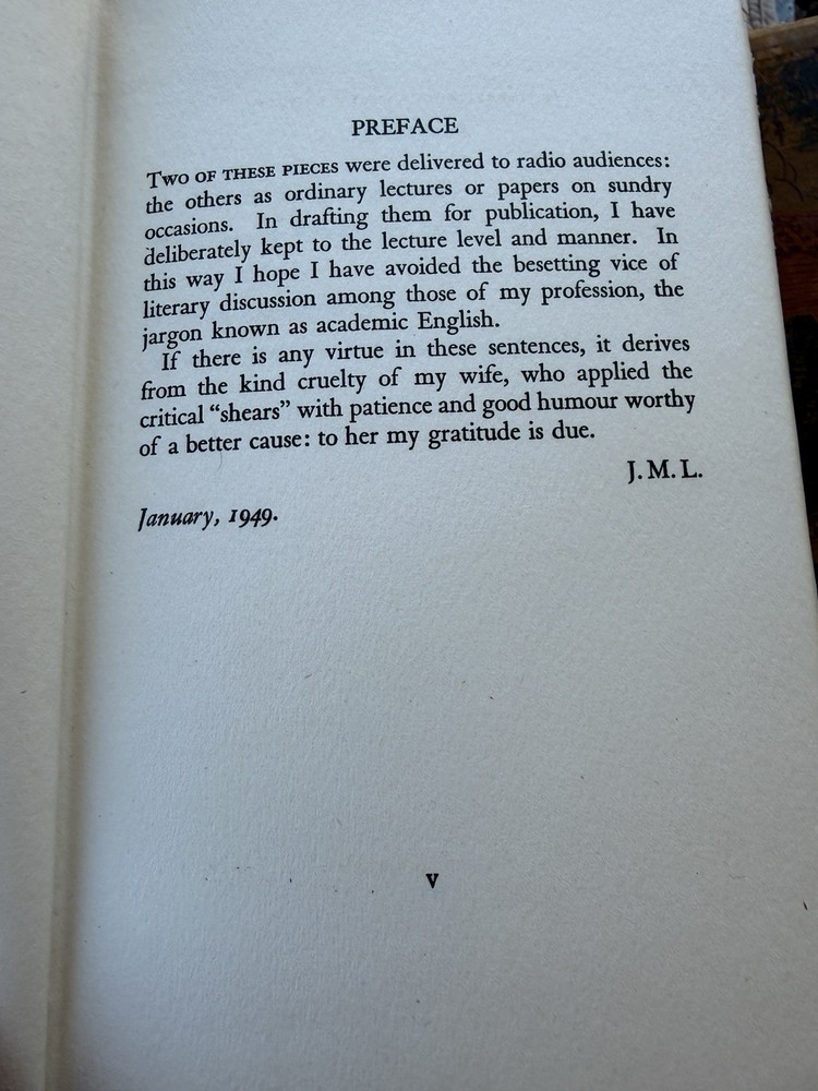 Vintage Book King Lear 1949 Shakespeare