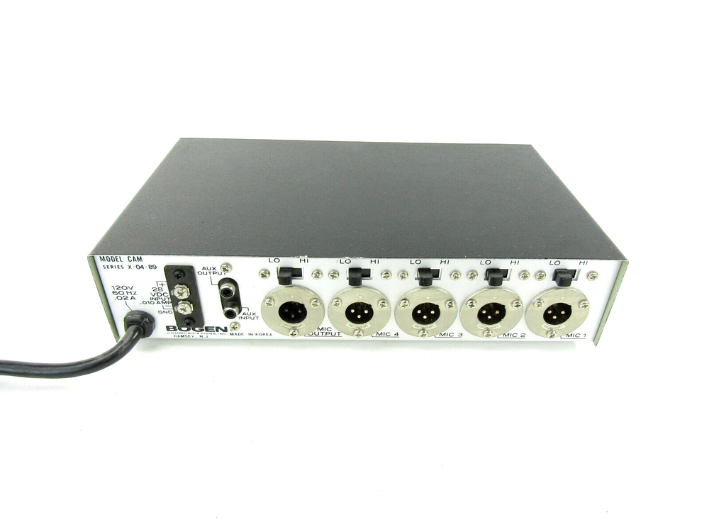 Bogen CAM Series X.04.89 Microphone Mixer/Preamplifier
