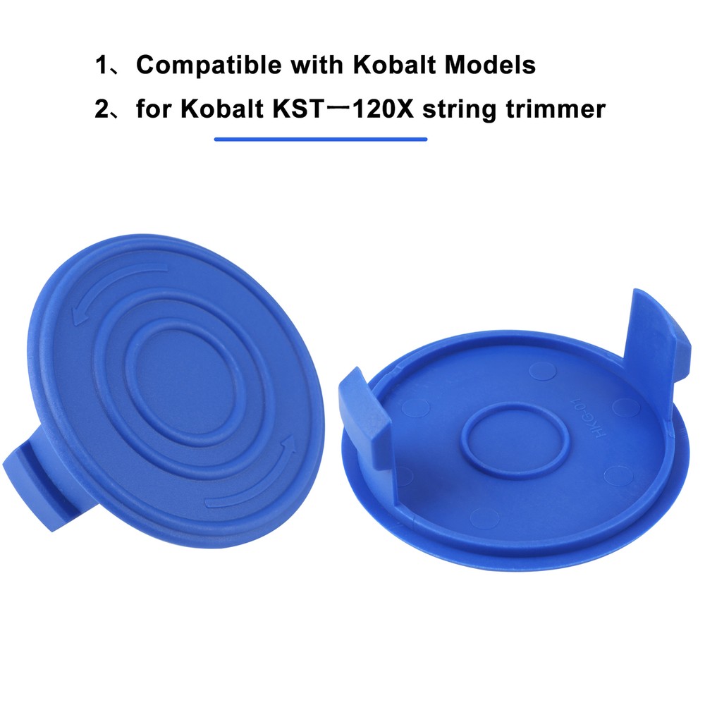 New 40-Volt Cordless String Trimmer Spool Caps Compatible for KST120X