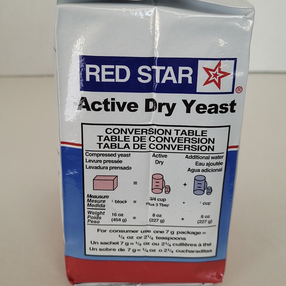 Red Star Active Dry Yeast 2 Pound Pouch 32 Ounce