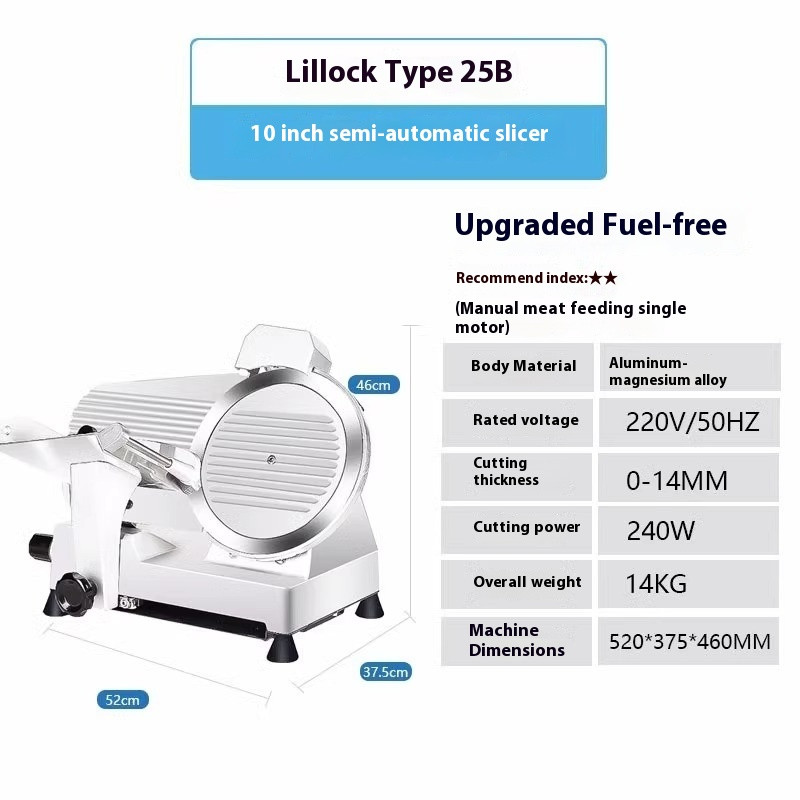 Model 30 Automatic Commercial Slicer Electric Shaved Cutting and Rolling Machine