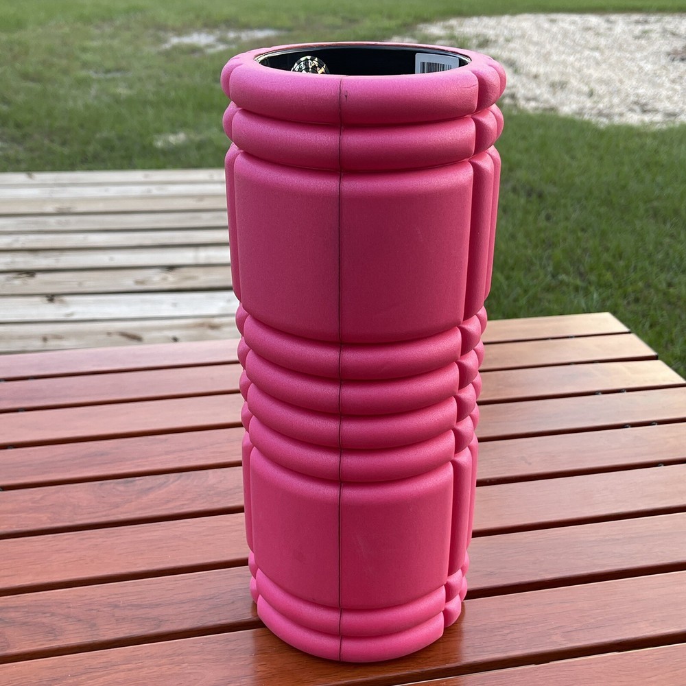 TriggerPoint GRID 1.0 Foam Roller 13” Pink Black Massager