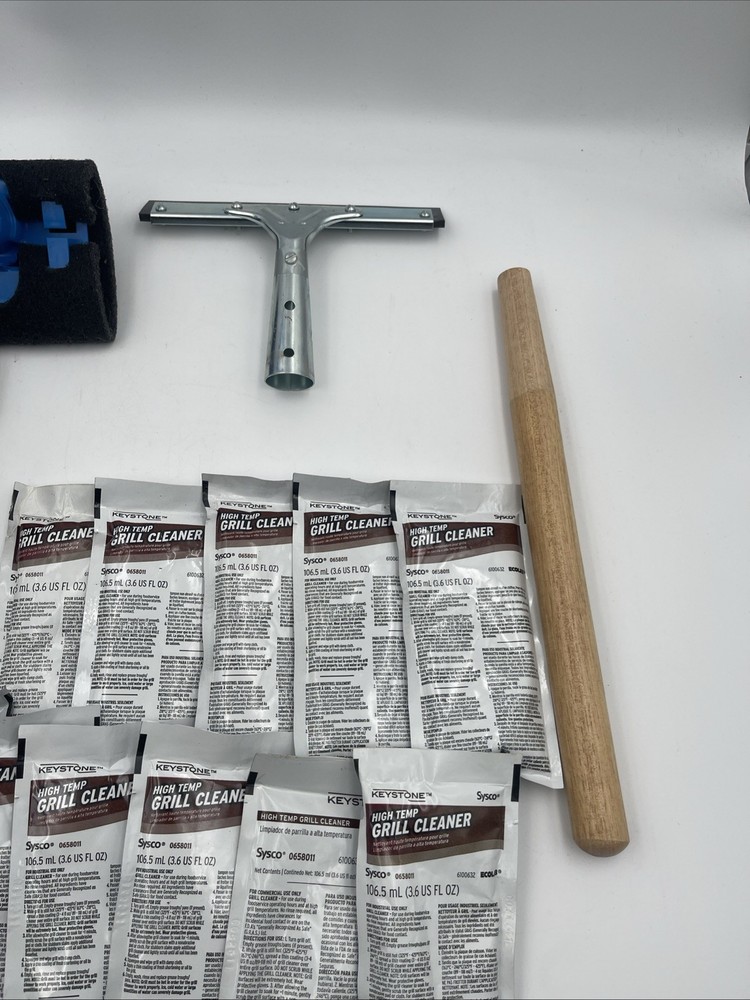 Ecolab Keystone High-Temp Grill Cleaner Starter Kit NOB