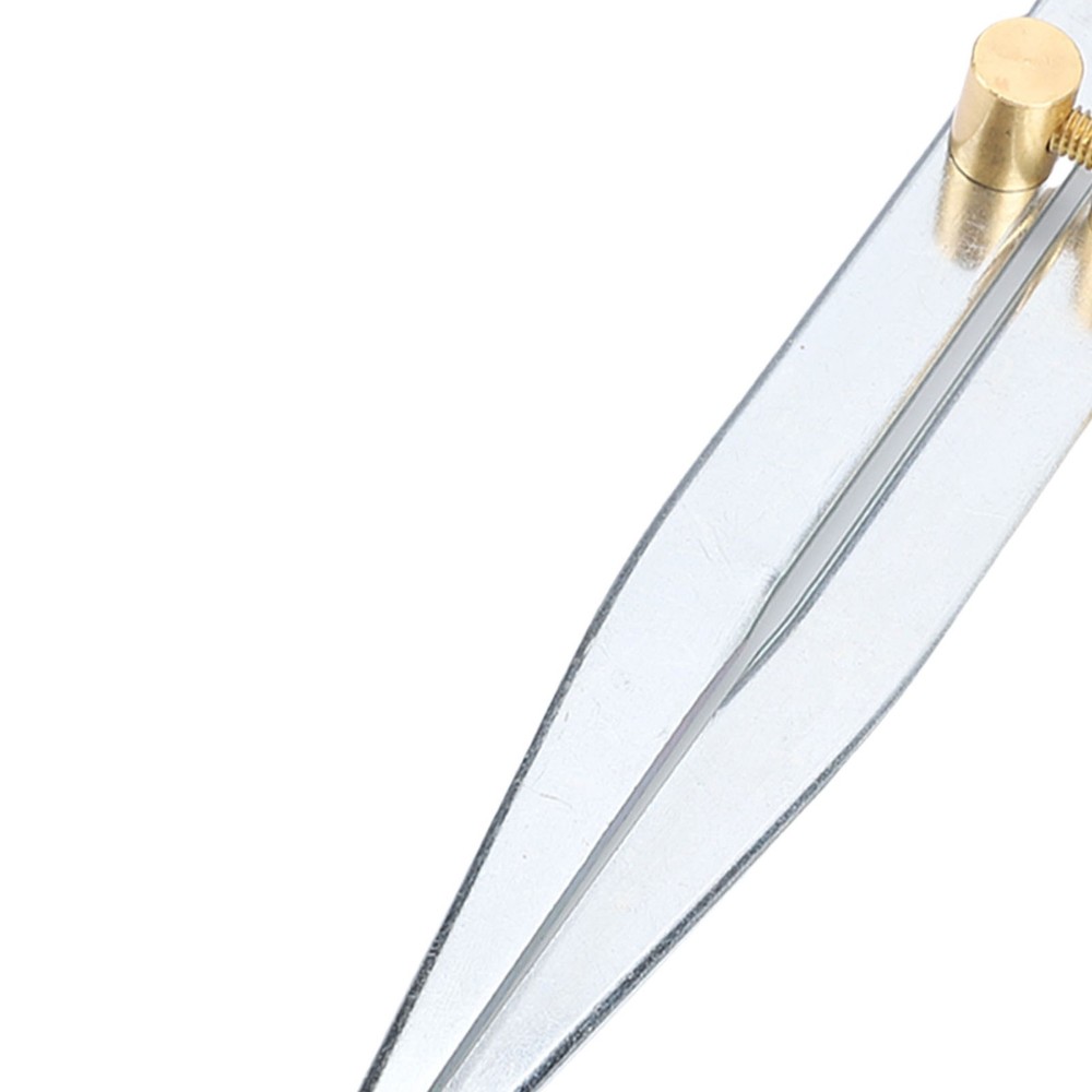 Spring Wing Divider Caliper Lockable 5in Steel Leather Compass Creaser Drafting