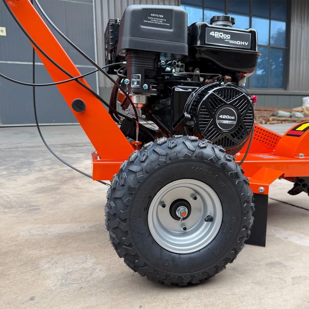 Brand New 420CC Stump Grinder 15'' Cutting Height/10'' Cutting Depth,B&S Engine