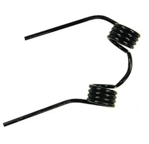 3 of Double Tine Rake Teeth 5.25" Tines x 4.5" Wide w/ 1.845" Coil 400341 Farmer