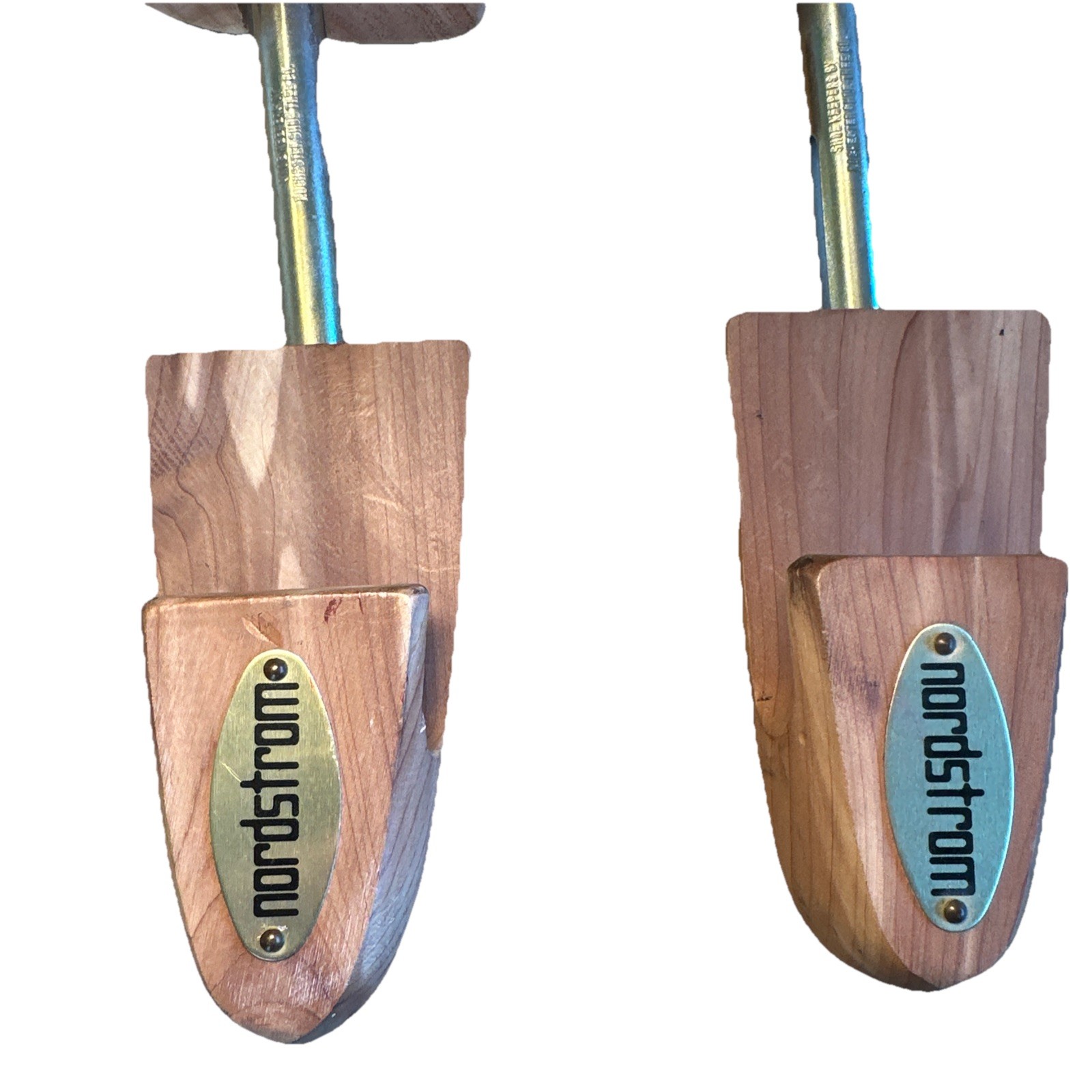 Nordstrom Rochester Men's Large Solid Wooden Cedar Shoe Trees - Lot Of 2