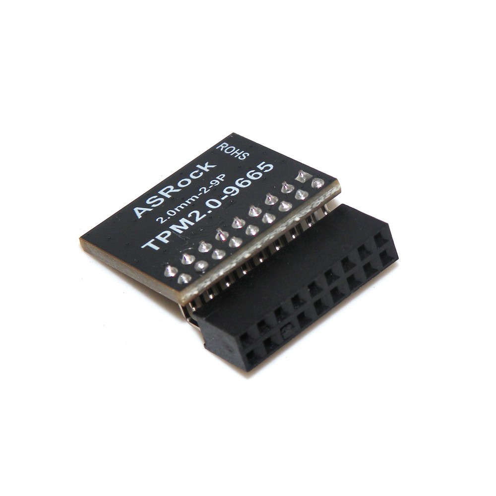 TPM 2.0 18Pin Encryption Security Module for ASROCK Motherboard Compatible Win11
