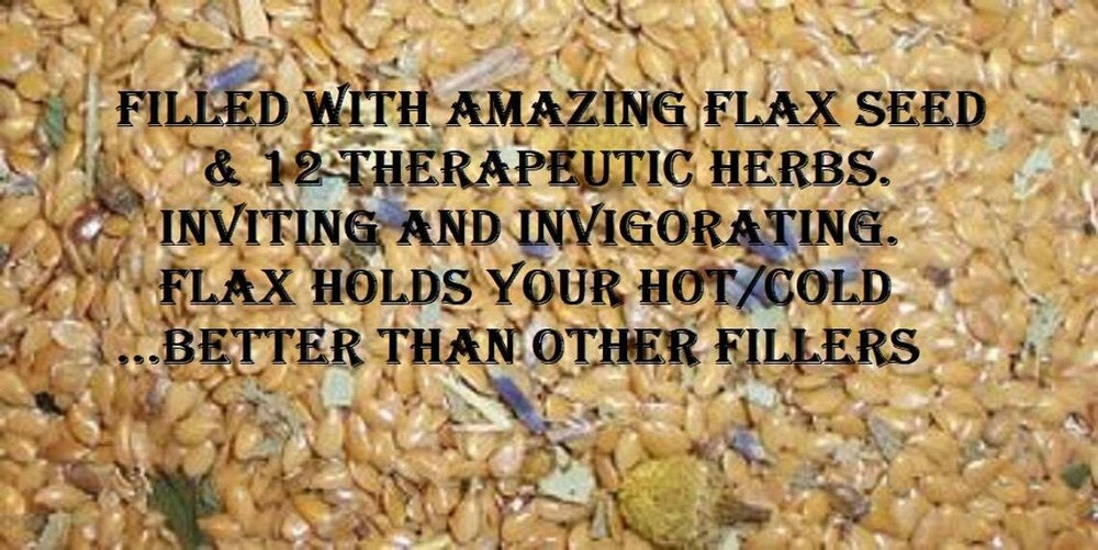 Herbal Pack, Hot Cold Pack, Heat Wrap,Flax Seed, Aromatherapy Pack,Celestial Sun