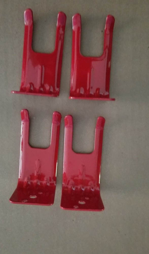 FORK STYLE WALL MOUNT 5-10-20 lb FIRE EXTINGUISHER AMEREX BRACKET (4 pcs)