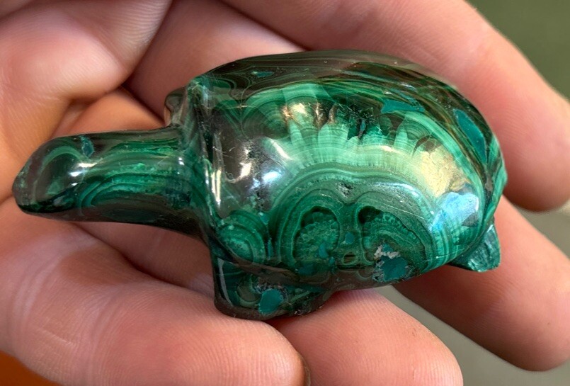 2” Malachite Turtle