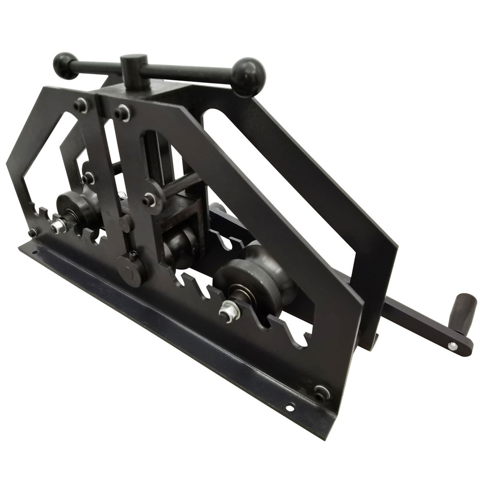 Hand-Operated Roll Bender Adjustable Angle Pipe Bending Tool for Plumbing & DIY