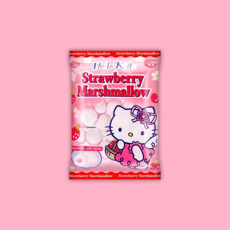 Hello Kitty Marshmallows Strawberry 90g (Japan) Exotic Snacks