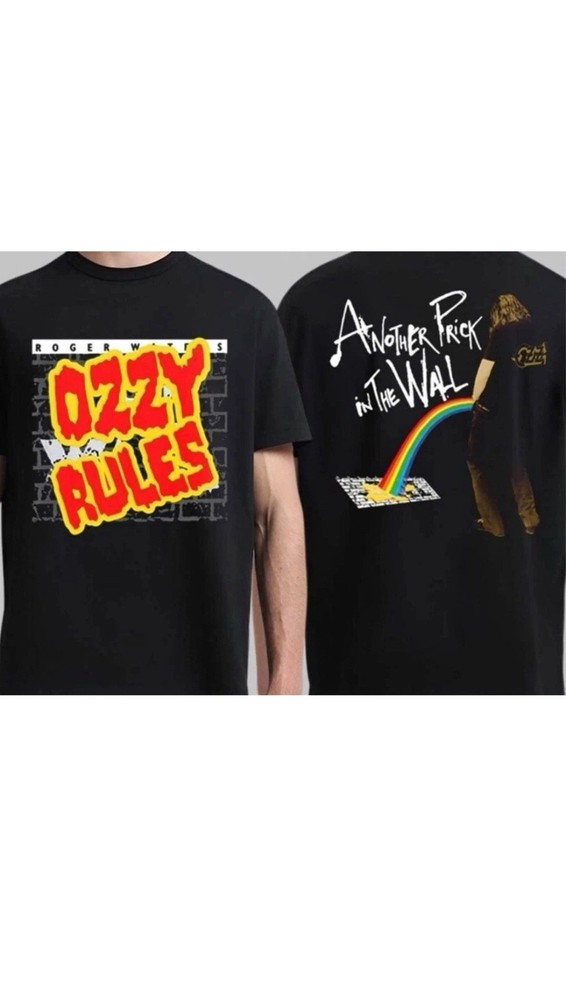 💥OZZY OSBOURNE Authentic Another Prick in the Wall T-shirt Large NEW Sealed