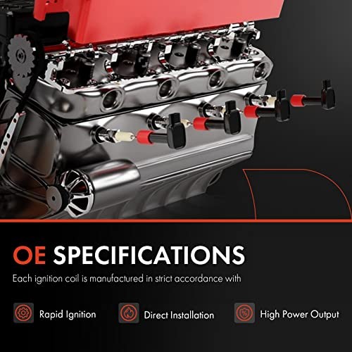 Engine Ignition Coil Packs Compatible with Ignition Coil Pack Replacement 1