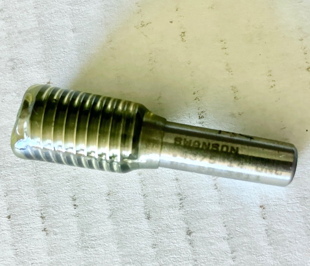 SWANSON 7/16-14 UNC THREAD PLUG GAGE .4375 GO ONLY = .3911