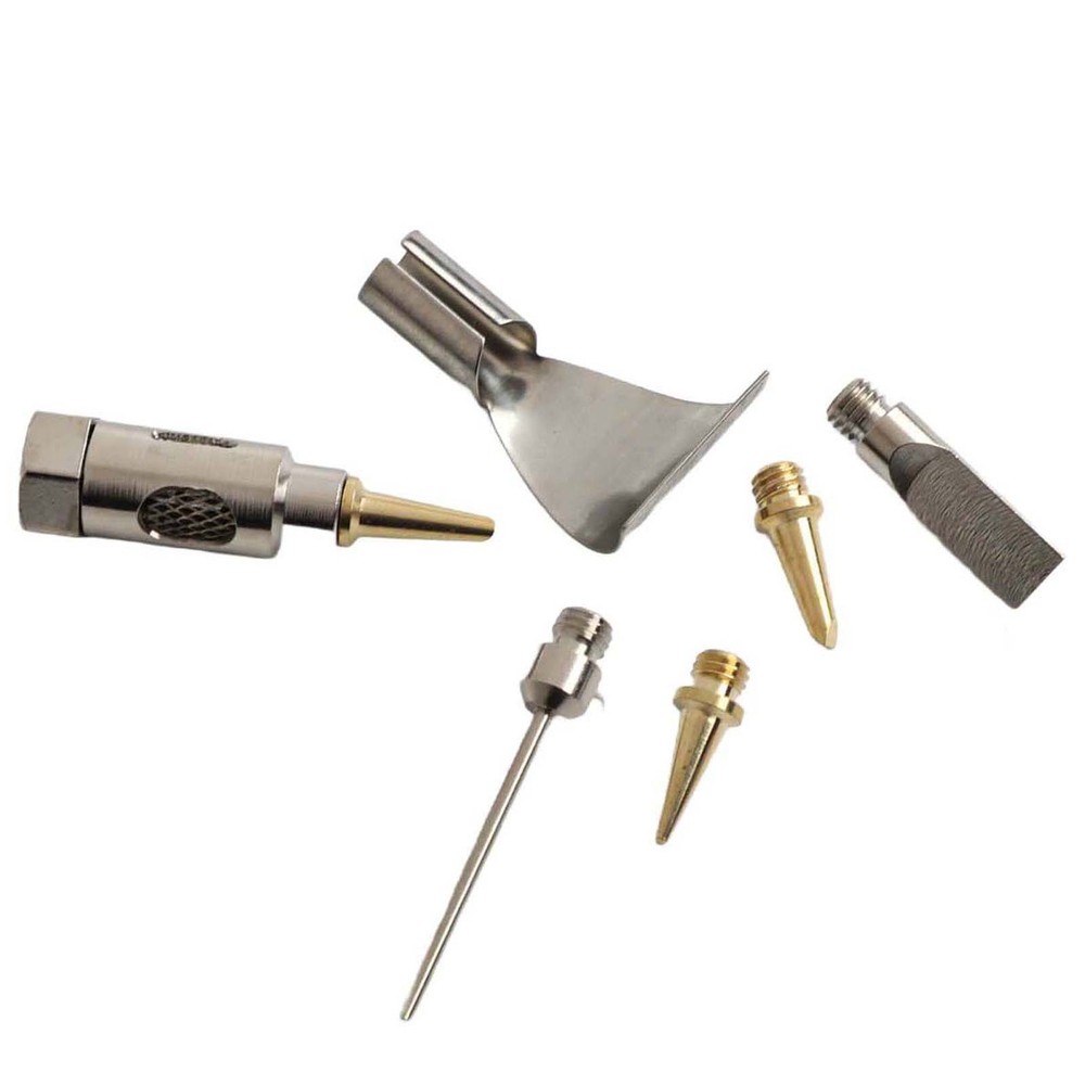 Portable 6PCS Metal Soldering Iron Tips for Efficient Welding Projects