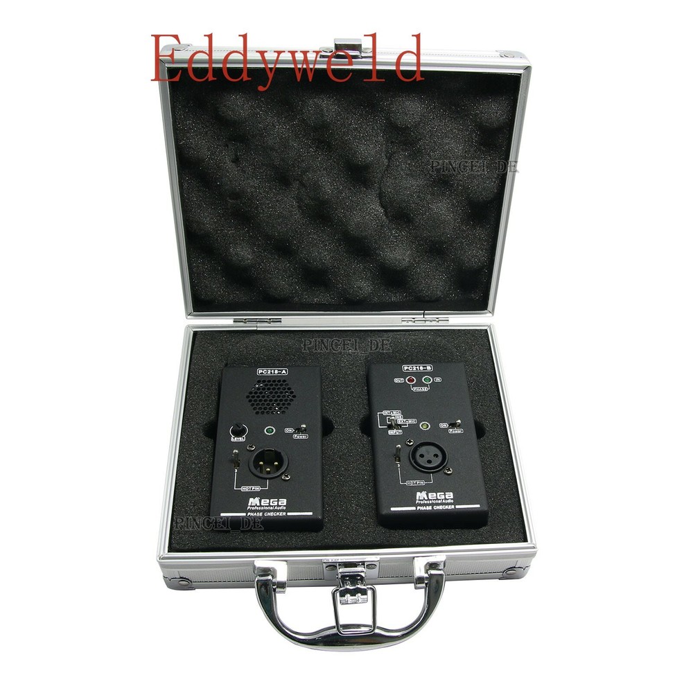 PC218 Phase Polarity Tester Checker Detector Audio Speaker Microphone Testing