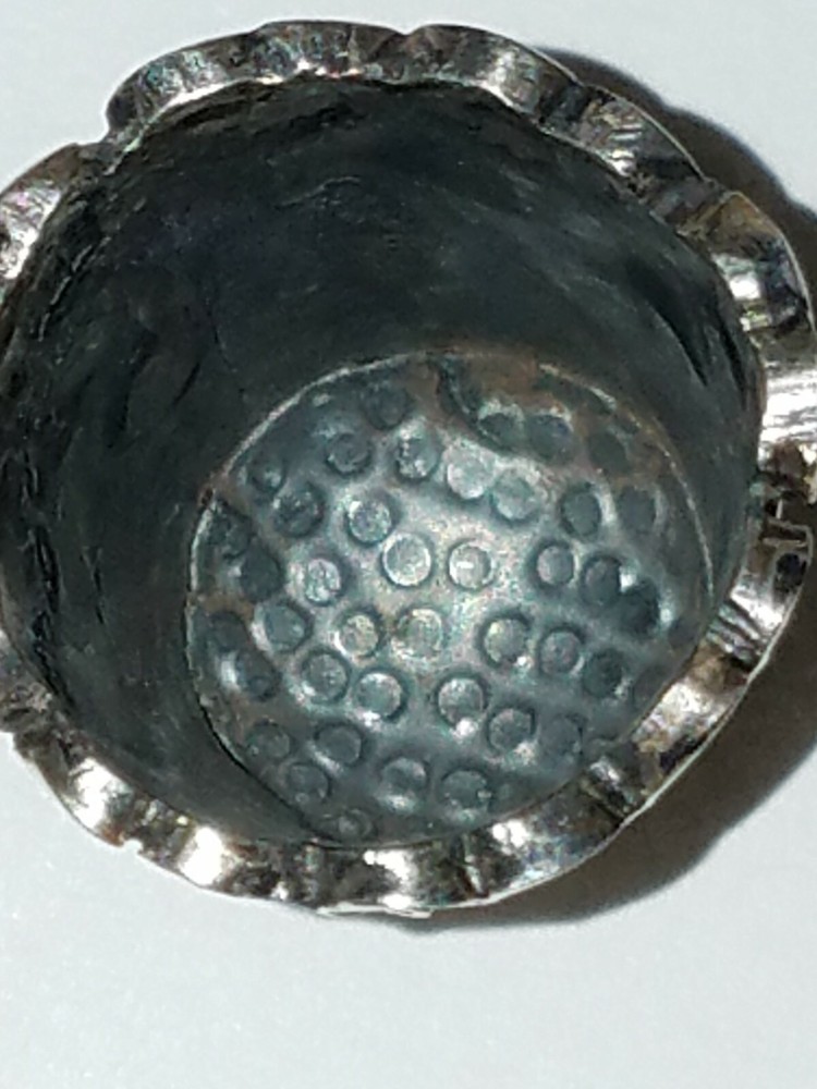 Antique Sterling Silver 925 Thimble