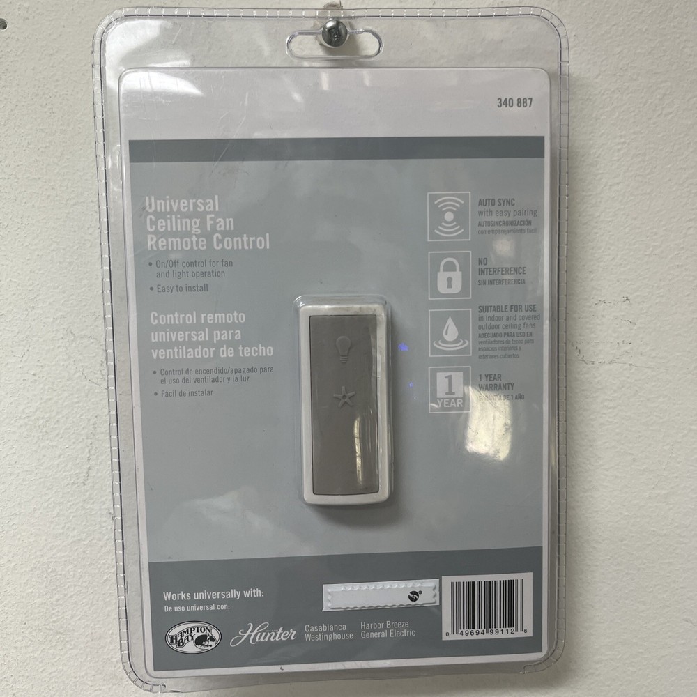 Universal On and Off Ceiling Fan Remote Control