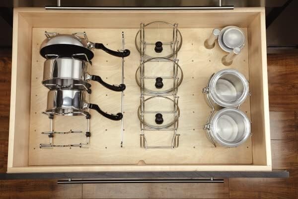 Rev-A-Shelf 4DPS-2421 Small Cabinet Drawer Peg System