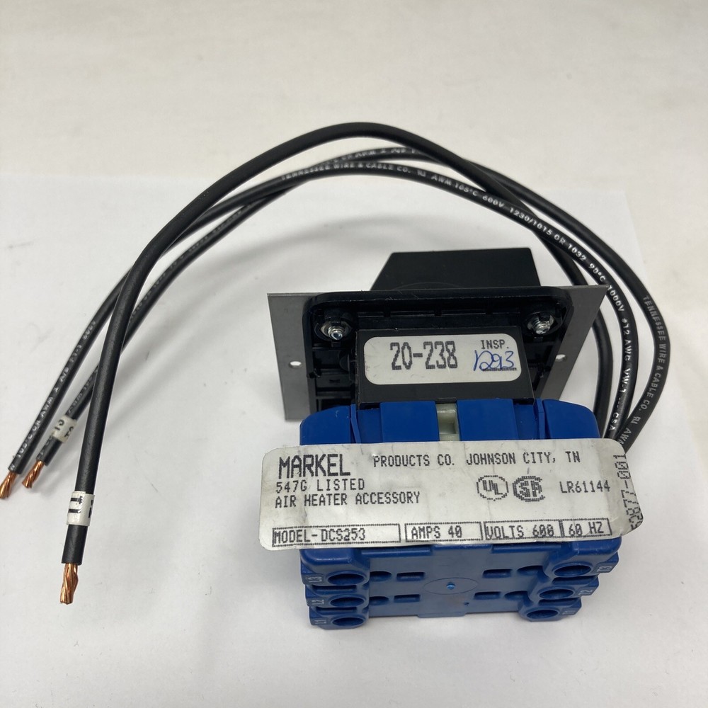 Markel DCS253 Heater Disconnect Switch (No box No instructions)