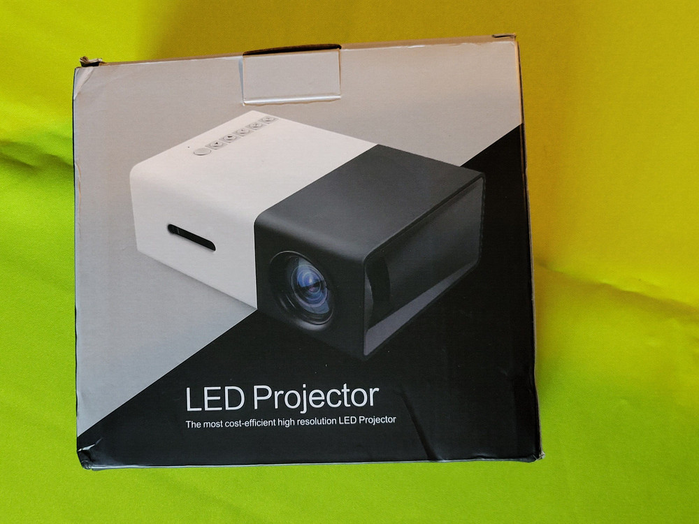 LED Projector M100 The Most-Efficient High Resolution Tested & Working. AS IS