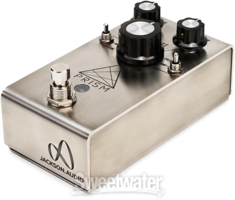 Jackson Audio PRISM Boost, Buffer, and EQ Pedal - Stainless Steel