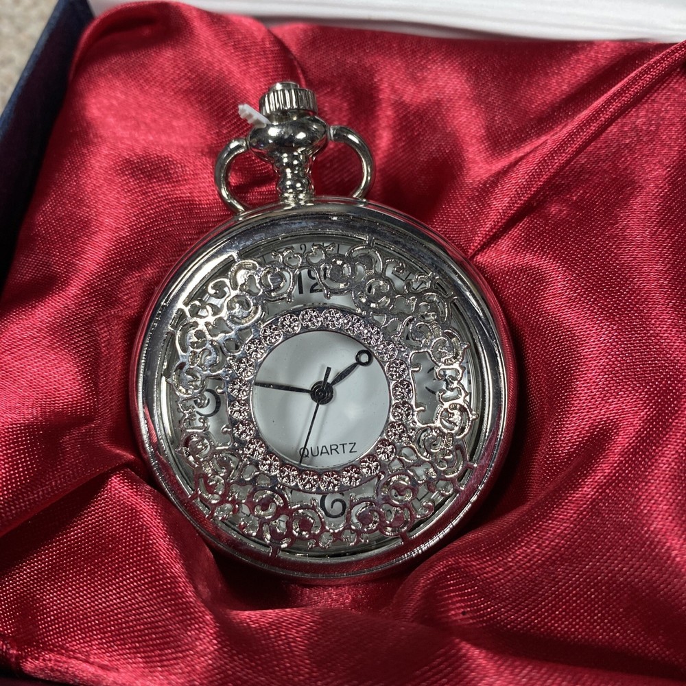Pocket Watch Quartz In Box