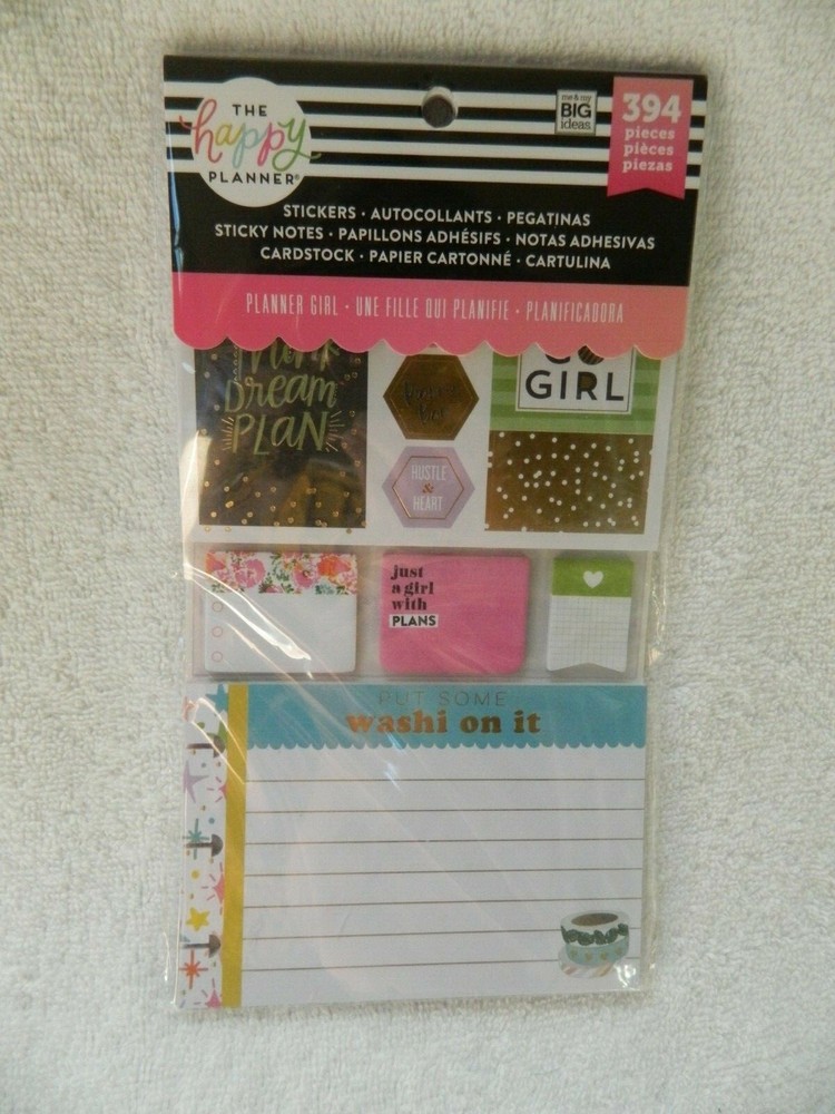 HAPPY PLANNER 394 pc Accessory Pack - PLANNER GIRL
