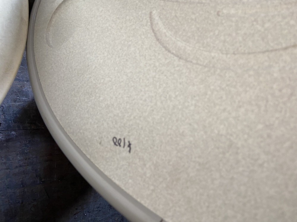 Tabletop With Bevels Oval Gray For Boat
