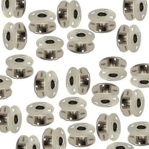 10 Metal 66 Class Bobbins for Singer Sewing Machine