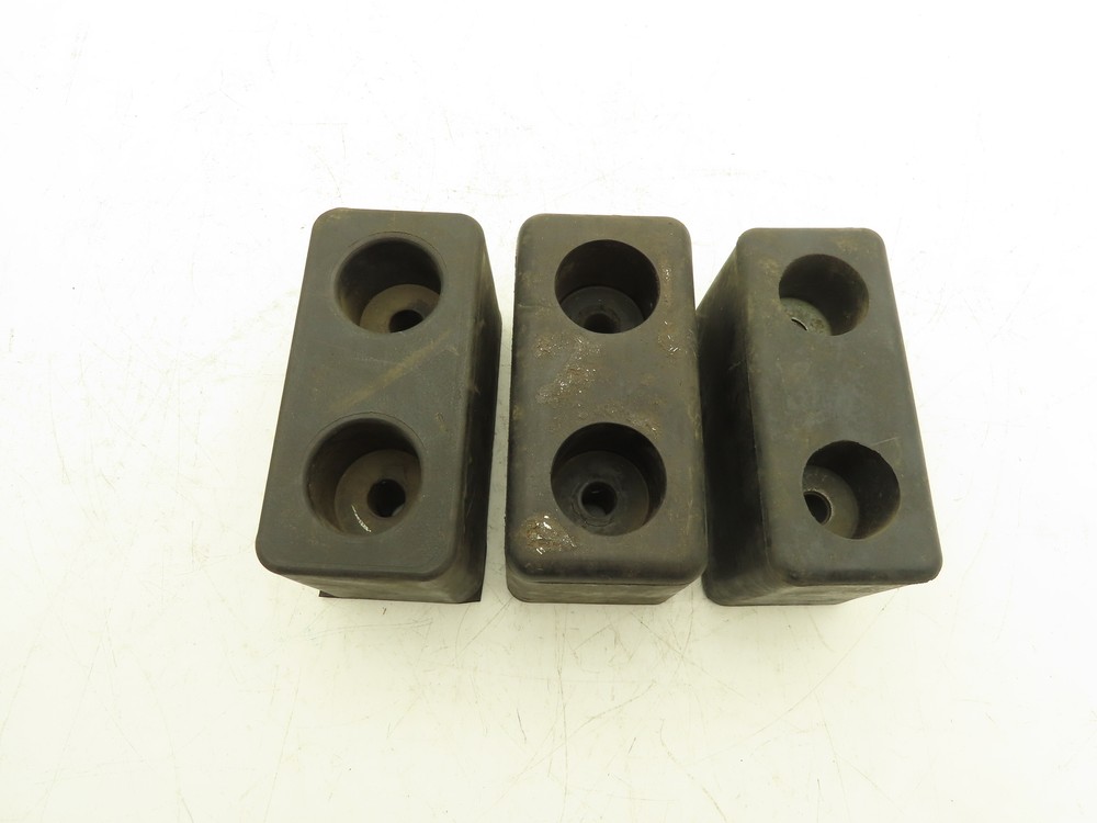 Rubber Loading Dock Bumper Hollow Solid Mixed Size Lot of 17 *READ*