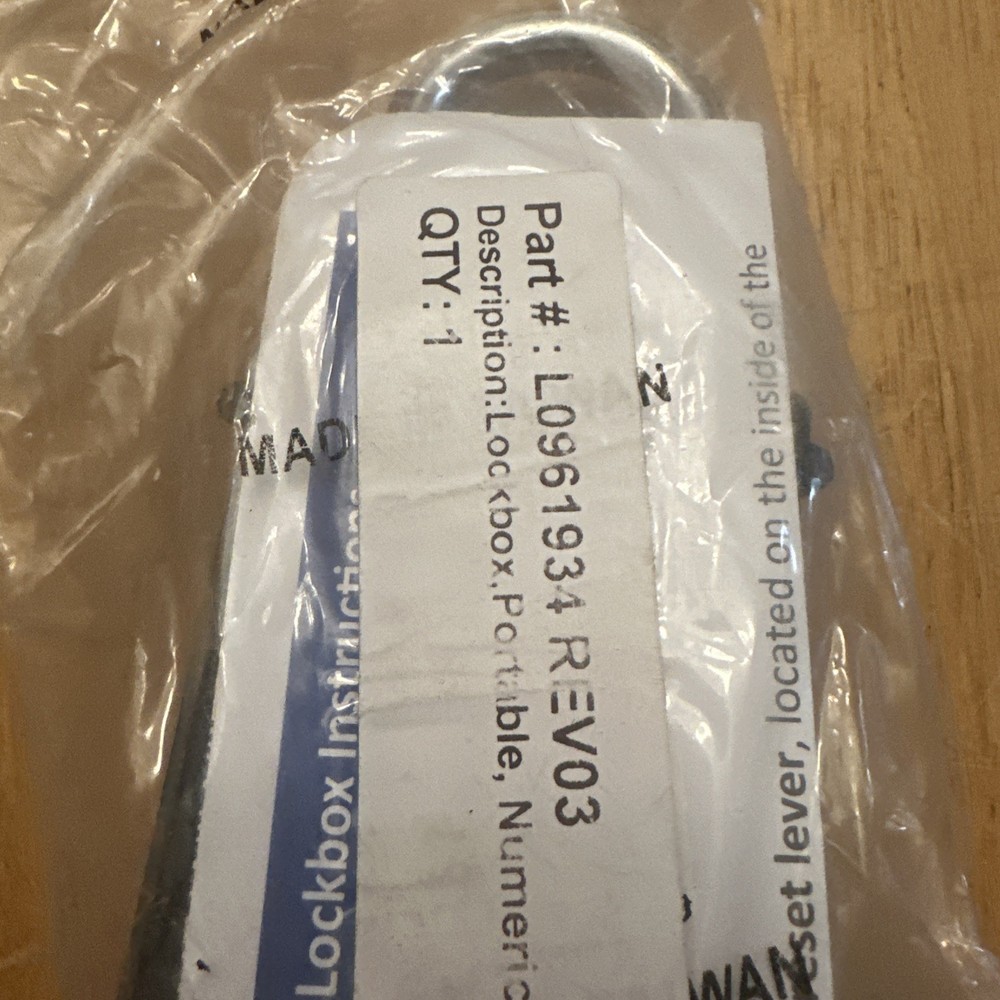 MFS 4 Digit 3200 Vault Combination Lock Box