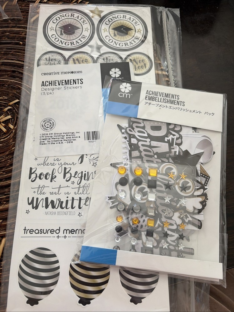Creative Memories Achievements Lot