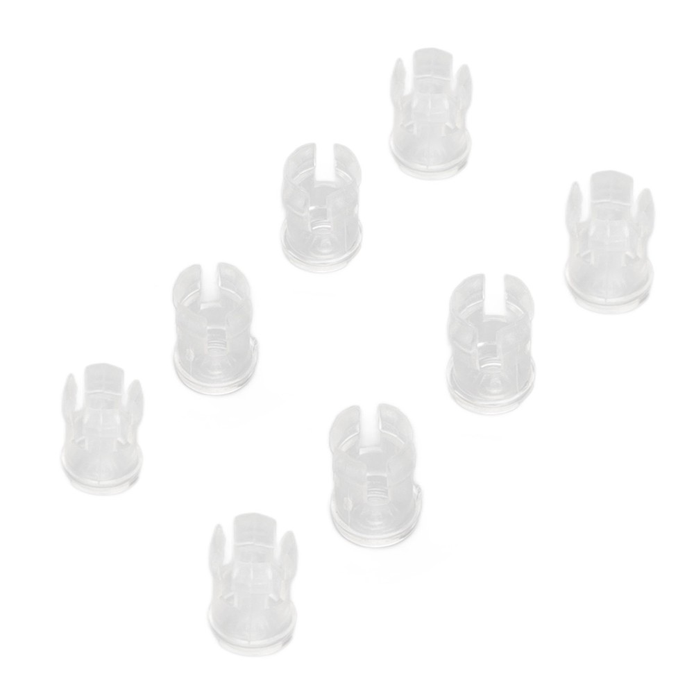 ♡ 100Pcs LED Light Emitting Diode Shade Transparent Cap Protective Cover
