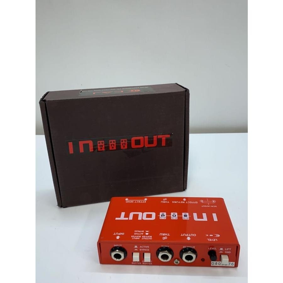 Custom Audio Japan In and Out Buffer Pedal