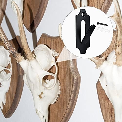 4 Pcs Deer Skull Hanger Bracket Wall Mount Kit