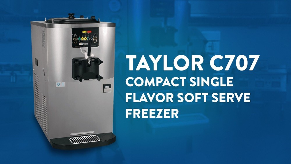 Taylor C707 Soft Serve -  Air Cooled 1 Phase - Refurbished 2004